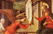 LIPPI, Filippino The Annunciation oil